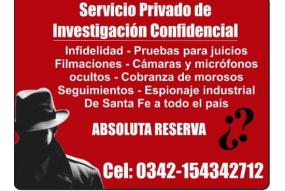 SERVICIO PRIVADO DE INVESTIGACIÓN CONFIDENCIAL